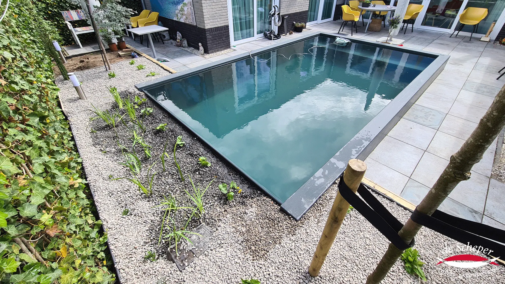 Plantenfilter voor natuurlijke waterzuivering